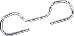 Ergotec Bicycle Handlebar 600mm Silver