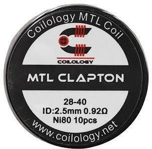 Coilology Mtl Coil Ni80 Ni80 0.92 Ohm 10pcs