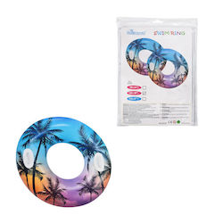 Sainteve Kinder Schwimmringe Tropical 100cm Aufblasbare Tropical Schwimmring mit Griffen Tf219261