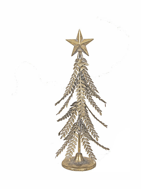 Tabletop Christmas Decorative Tree With Metal Branches 46.5cm