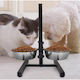 Animal Pet Metallic Food Bowl for Dog with Stand 2x 750ml