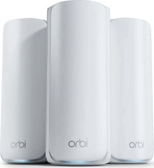 NetGear Orbi 770 WiFi Mesh Network Access Point Wi-Fi 7 Tri Band (2.4 & 5 & 6GHz) in Triple Kit