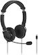 Kensington Classic EQ On Ear Multimedia Headset with Microphone and USB-C Connectivity