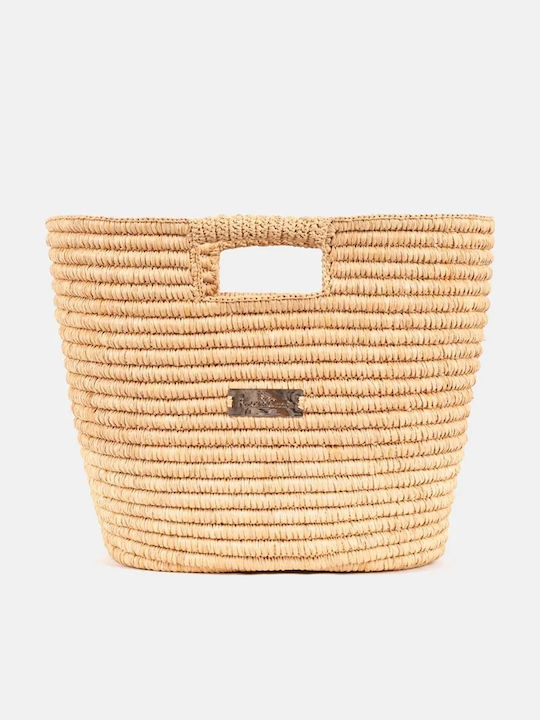Straw Women's Beige Handbag