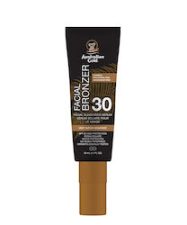 Australian Gold Facial Bronzing Waterproof Sunscreen Serum SPF30 50ml