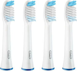 Oral-b Pulsonic Clean Toothbrush Heads 4pcs