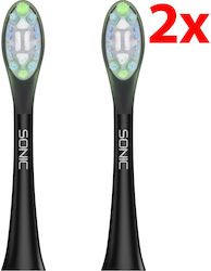Teesa Sonic Elite Tsa8083 Резервни Глави За Четка За Зъби 2 Броя Нежни Към Емайла Teesa Sonic Elite Tsa8083 Резервни Глави За Четка За Зъби 2 Броя Нежни Към Емайла