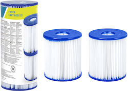 Bestway Ανταλλακτικό Φίλτρο Σετ 2τμχ Bestway Ανταλλακτικό Φίλτρο Σετ 2τμχ