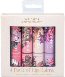 Tri-Coastal Design Wright's Apothecary Lip Balm 4 x 3gr