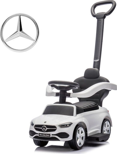 Milly Mally Baby Push Walker Car Ride On For 12+ Months White