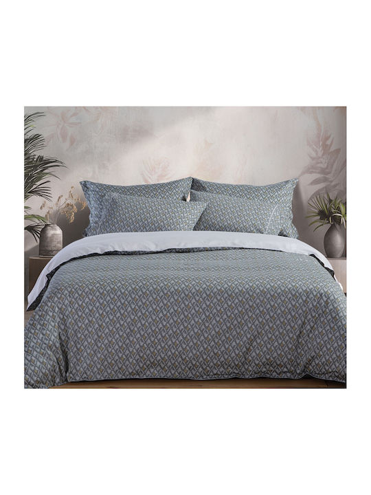 Nef-Nef Homeware Dominat Bed Sheets Set King Size 240x270cm 4 Pieces