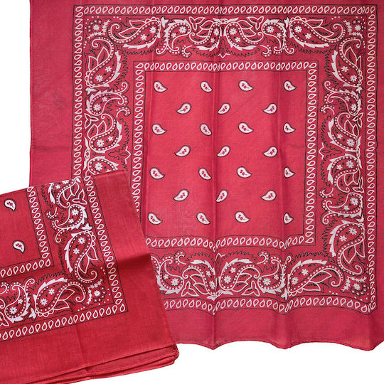 Bandana Scarf Paisley Cotton 52x52cm 4teen4ty 401106 12 Pieces