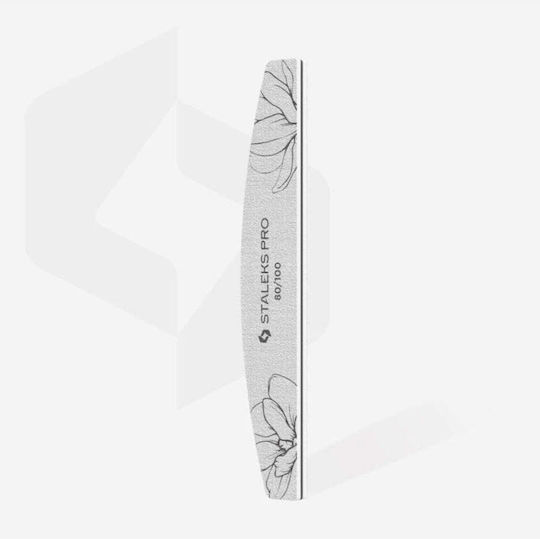 Staleks Pro Минерален Файл За Нокти Expert 40 80/100 Полумесец 25 Бройки