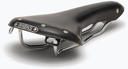 Brooks England Swallow B15 Schwarzer Fahrradsattel