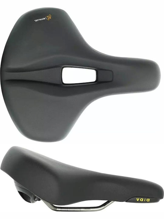 Selle Royal Vaia Relaxed 90st Черно Седло За Велосипед