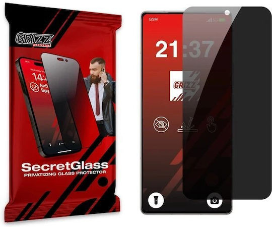 Matte Privacy Glass Grizzglass Secretglass Infinix Note 50 Pro 4g