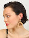 Doca Knitted Beige Earrings