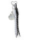 Μπρελόκ Bag Charm Μαύρο Άσπρο 82160