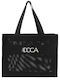 Doca Текстилна Плажна Чанта Черна