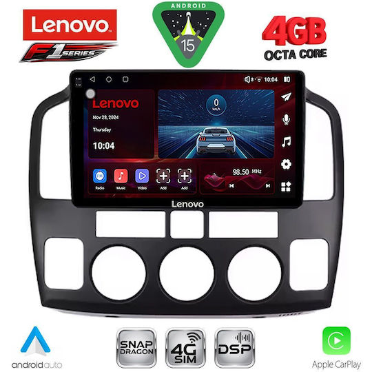 Lenovo Car Audio System for Suzuki Vitara 2000-2005 Bluetooth USB WiFi GPS Apple CarPlay Android Auto with 9" Touch Screen