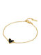 Mya-Bay Women's Bracelet with Heart Design Gold Plated