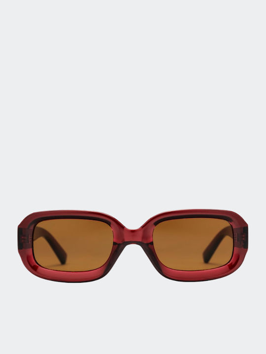 Chpo Unisex Sunglasses with Brown Tartaruga Fra...