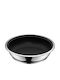 WMF Serve Pfanne aus Rostfreiem Stahl mit Antihaftbeschichtung 24cm