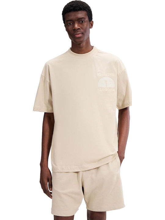 Ellesse Club T-Shirt Beige