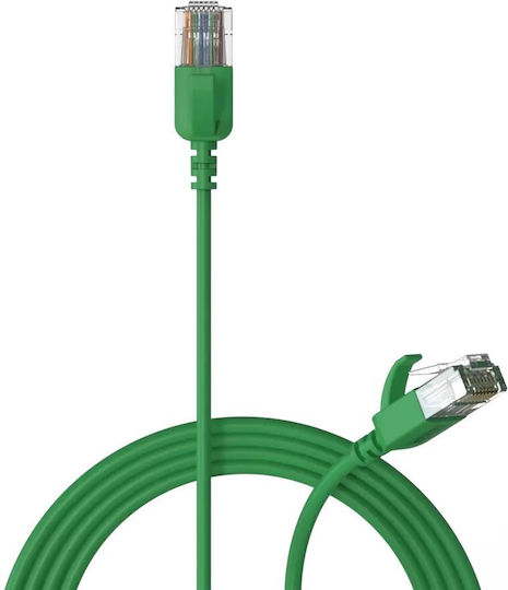 Procab U/UTP Cat.6a (Gigabit) Cablu De Rețea Ethernet 0.15m Verde