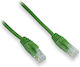 Lynx U/UTP Cat.5e (Gigabit) Мрежов Кабел Ethernet 2м Зелен