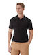 Polo T-shirt Μαυρο