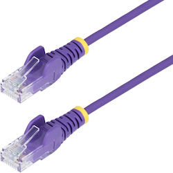 StarTech U/UTP Cat.6 Καλώδιο Ethernet 1m Μωβ StarTech U/UTP Cat.6 Καλώδιο Ethernet 1m Μωβ
