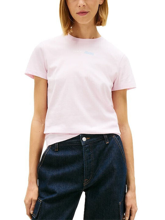 Tommy Hilfiger Essential Women's T-shirt Pink
