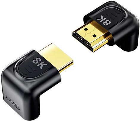 Unitek Μετατροπέας HDMI male σε HDMI female Χρυσό 1τμχ A1046ABK