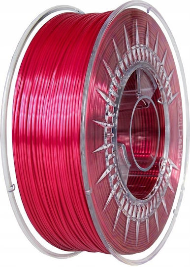Devil Design Devil 3D Printer Filament 1.75mm Dark Red 1kg 1τμχ (Spool)
