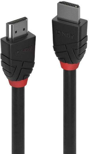 Lindy HDMI Кабел HDMI Мъжки - HDMI Мъжки 10м Черен