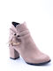 Wildleder Damen Stiefeletten Vizón