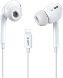 WK Yb10 In-ear Handsfree Ακουστικά με Βύσμα Lightning Λευκό WK Yb10 In-ear Handsfree Ακουστικά με Βύσμα Lightning Λευκό