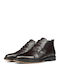 Herrenstiefel Braune Leder Casual