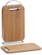 Zeller Bambus Schneidebrett Set Braun 15x6.5cm 4 Stück