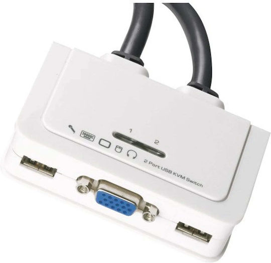 EFB EB977 KVM & Data Switch με VGA / USB / Audio / USB 2.0