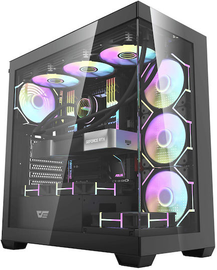 U-Case Gaming Desktop PC (Ryzen 5-7500X3D/32GB DDR5/1.0TB SSD/W11 Home)