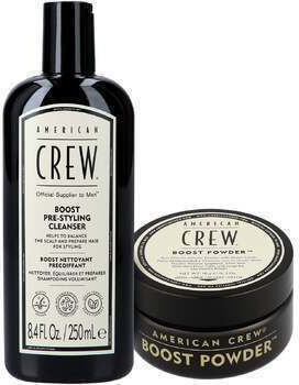 American Crew Volume Boost Duo Грижа За Косата И Оформяне На Коса С Натрупване На Маса С Шампоан 2 Бройки