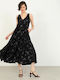 Summer Midi Dress Black