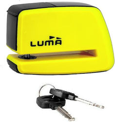 Luma Motorradschloss Scheibenbremse mit Durchmesser des Bolzens 5mm Gelbe Farbe Luma Motorradschloss Scheibenbremse mit Durchmesser des Bolzens 5mm Gelbe Farbe