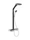 Mexen Shower Column with Bathtub Mixer Black