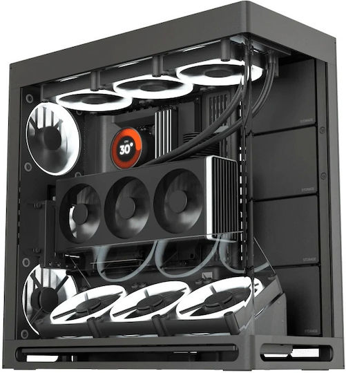 U-Case Blaze Gaming Desktop PC (Ryzen 7-9800X3D/32GB DDR5/1.0TB SSD/W11 Home)