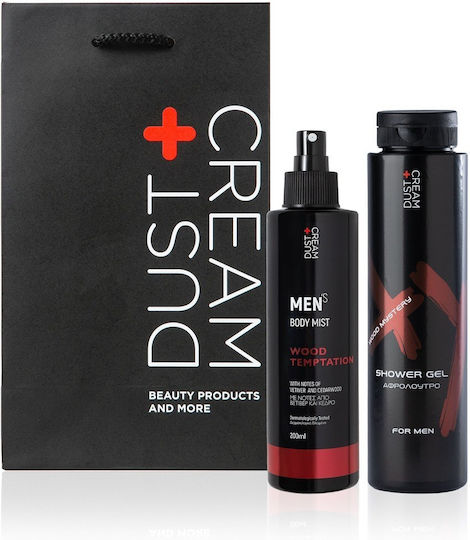 Dust+Cream Wood Temptation Σετ Περιποίησης για Καθαρισμό Σώματος 2τμχ