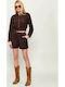 Women's Brown Shorts