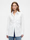 Long Sleeve Women's Shirt Optic White